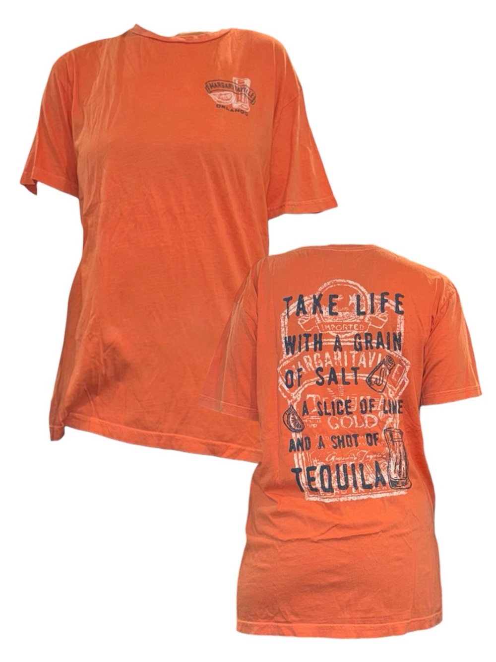 Margaritaville Orlando Take Life With A Grain of Salt Tequila Shirt